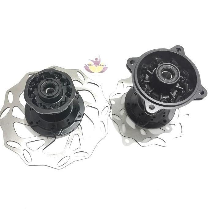 Tromol KLX hole 36 plus piringan depan belakang set klx