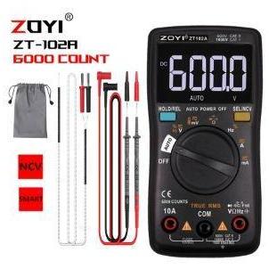 ZOYI ZT102A Upgrade Auto Multimeter Digital Avometer Multitester NCV Original Protect