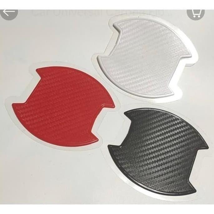 Door Handle Protector Outer Pelindung Pintu Carbon Mobil MG HS KAR