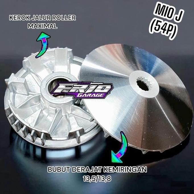 MIO J PULLEY CUSTOM MIOJ MIO J RUMAH ROLLER MIO RACING PULLEY MIO J KODE 54P PULLY RACING BUBUT MIO 