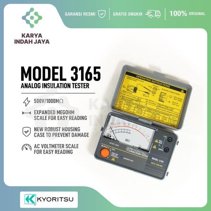Kyoritsu 3165 Analog Insulation Tester