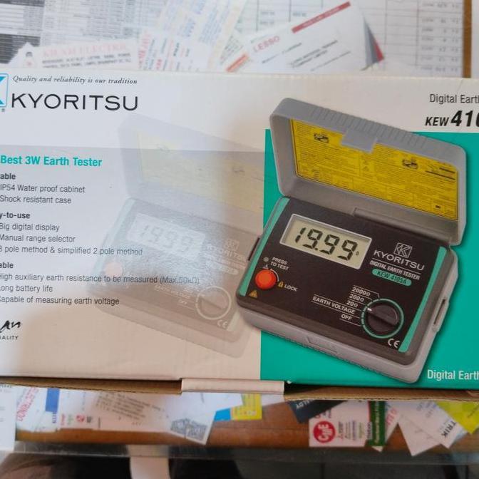KYORITSU 4105A earth tester / Grounding tester 4105A KYORITSU