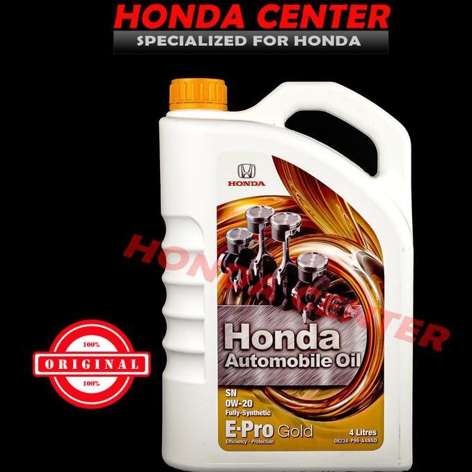 oli oil mesin engine e-pro gold sn 0w-20 1L full syintetic mobil