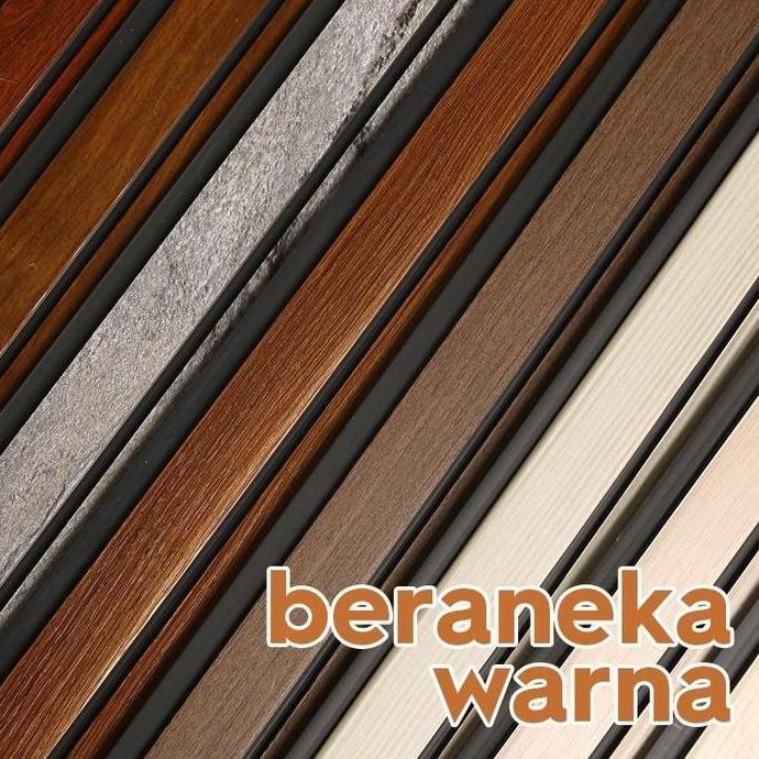 Paus Biru - Wood Panel Wpc Dinding 30Cm X 290Cm Wall Panel Dekorasi Dinding Anti Air Kolong Dapur