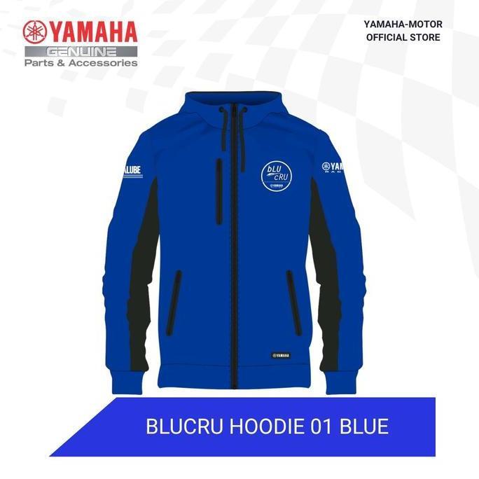 Yamaha Blucru Hoodie 01 Blue LM