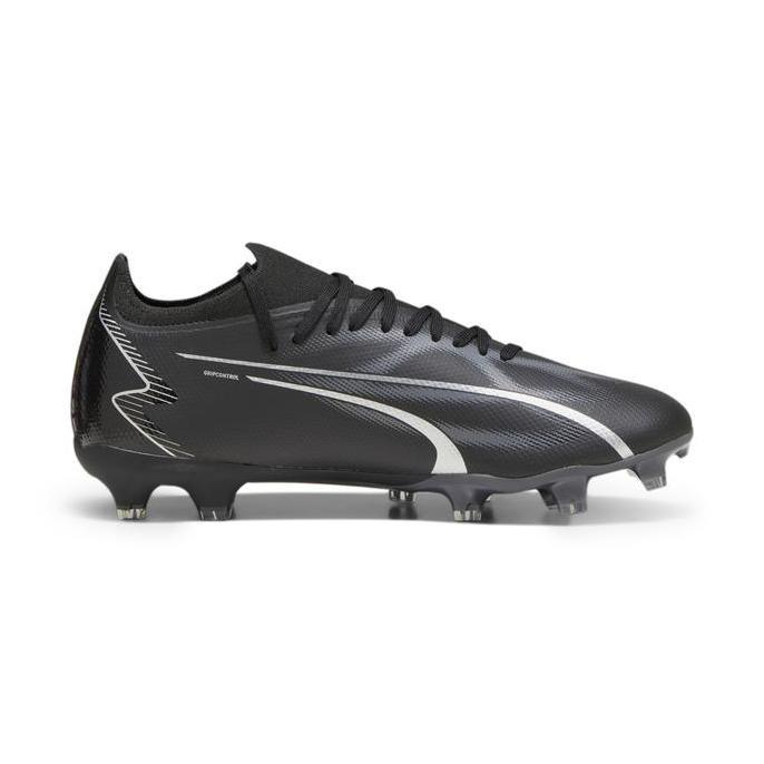 PUMA Sepatu Sepak Bola ULTRA MATCH FG/AG Black-Asphalt