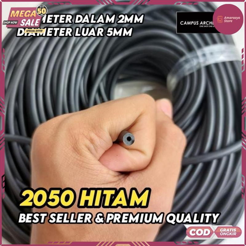 Diskon Karet Ketapel 2050 Hitam Best Quality Slingshot Rubber - 2025 COD Termurah Terlaris Berkualit