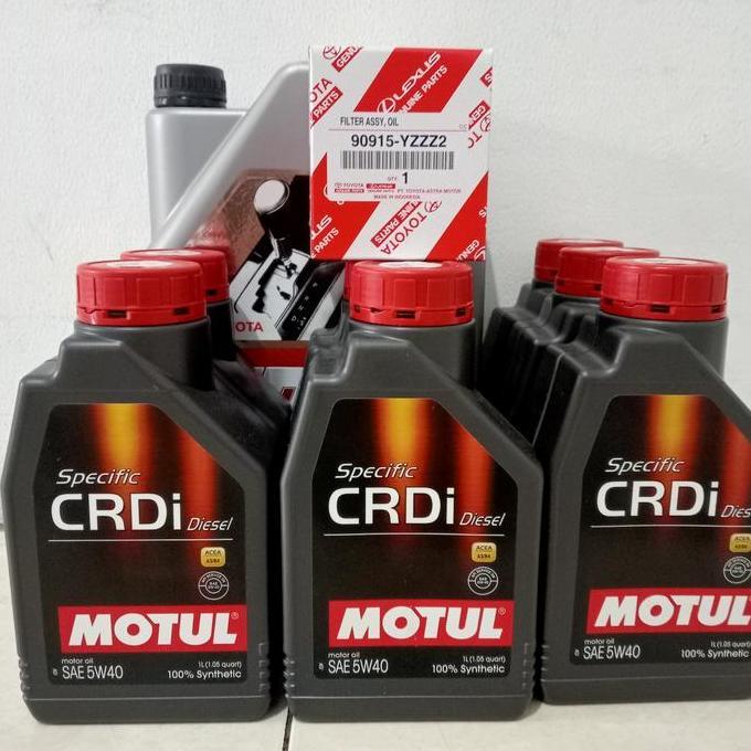 Bnr Paketan Ganti Oli Mesin Buat Mobil Innova Fortuner Dan Hilux Diesel