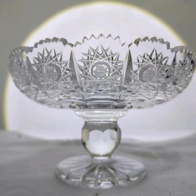 Ready stock wadah kaki kristal Bohemia 500 PK e11