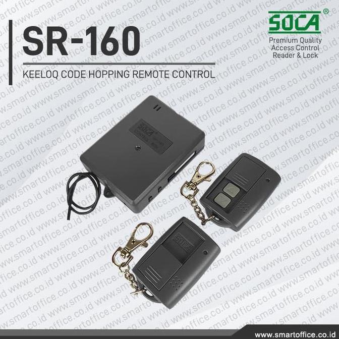 ECRUDOLL SOCA KEELOQ Code Hopping Remote Control, 2 Remote, SR160