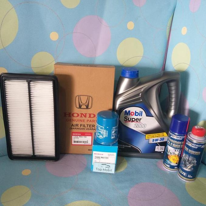NEFERPITOU Paket service oli Mobil Super 2000 5W-30 New Civic 2000cc (5)