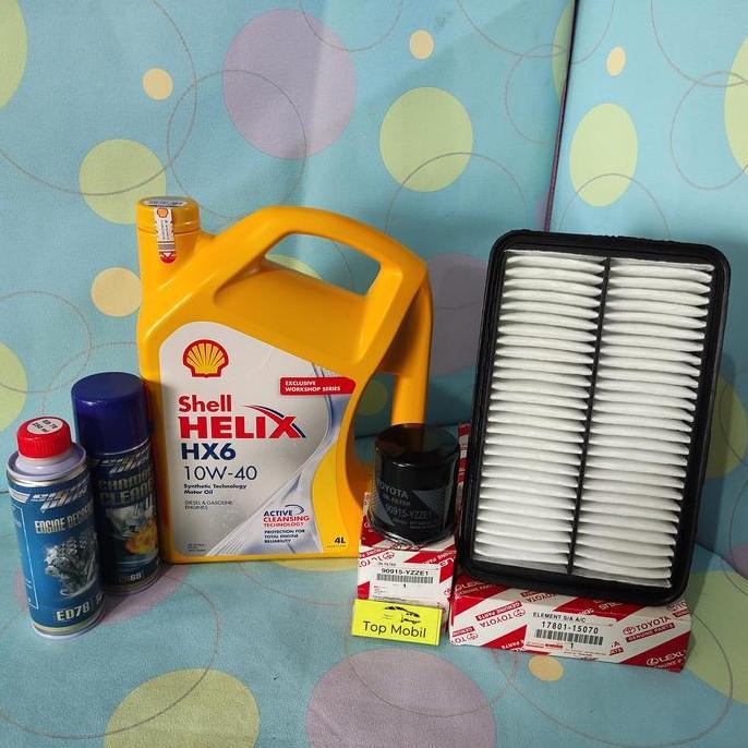 NEFERPITOU Paket service oli Shell Helix HX6 10W-40 Great Corolla (5)