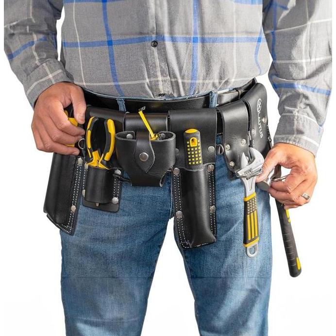 PYON leather belt scaffolding - ikat pinggang scaffolding kulit