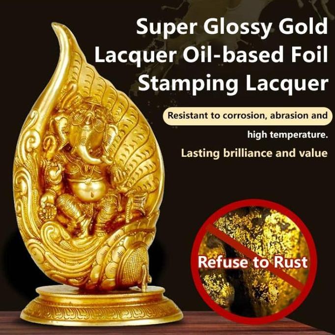 CLUCK 100g Cat Kayu dan Besi Emas / Neo Alkycoat Royal Gold / Cat Emas / Cat Gold Paint/ Air Cat Kay