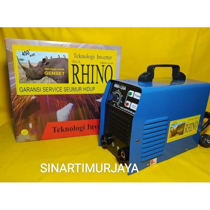 Promo Mesin Travo Las Mma-120A 450W (Bisa Pakai Listrik Genset) Rhino Cod