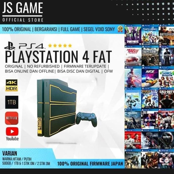 SONY PS4 FAT 1TB ORIGINAL FULL GAME ONLINE OFFLINE EIG