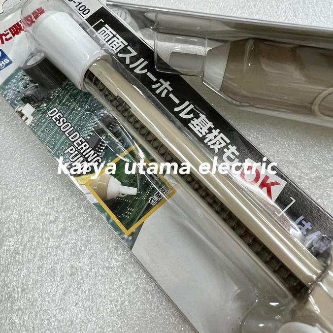 Promo Sedotan Timah Solder Goot Gs 100 Atraktor Pump Solder Goot Gs 100 Cod