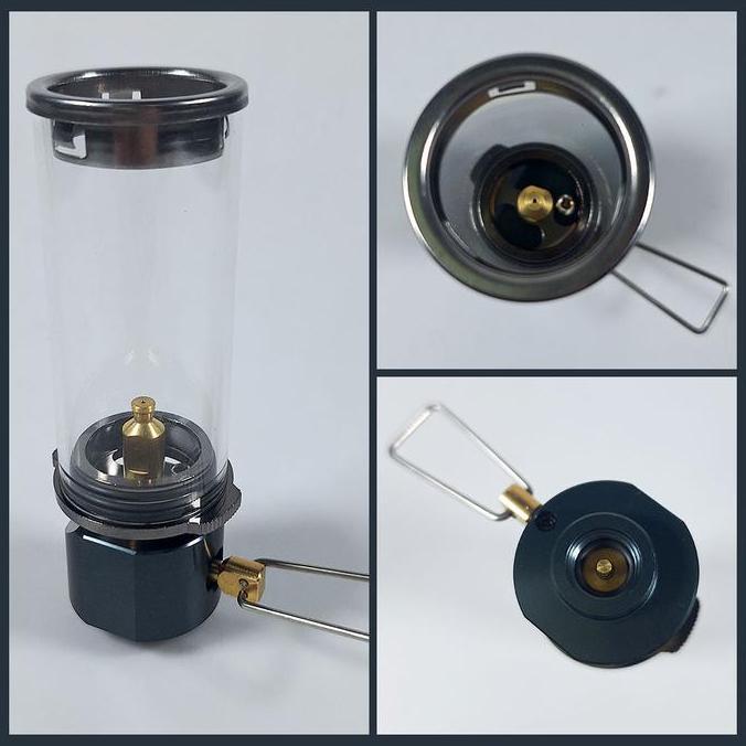 Lentera Lampu Gas Camping Petromaks Waterproof 105mm - BRS-55 AS
