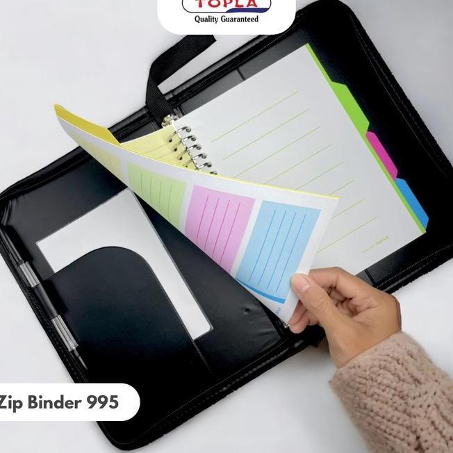 Binder File Resleting A5 Kulit Buku Binder Notebook Buku Catatan 995