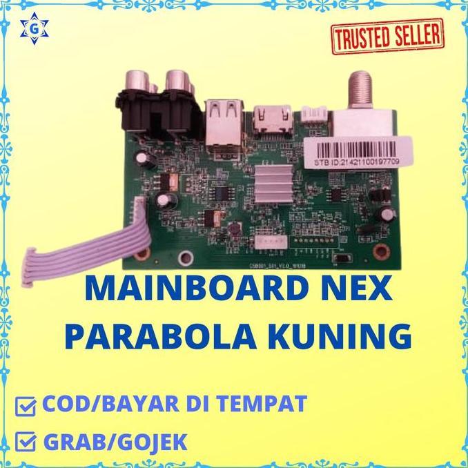 MAINBOARD RECEIVER NEX PARABOLA KUNING