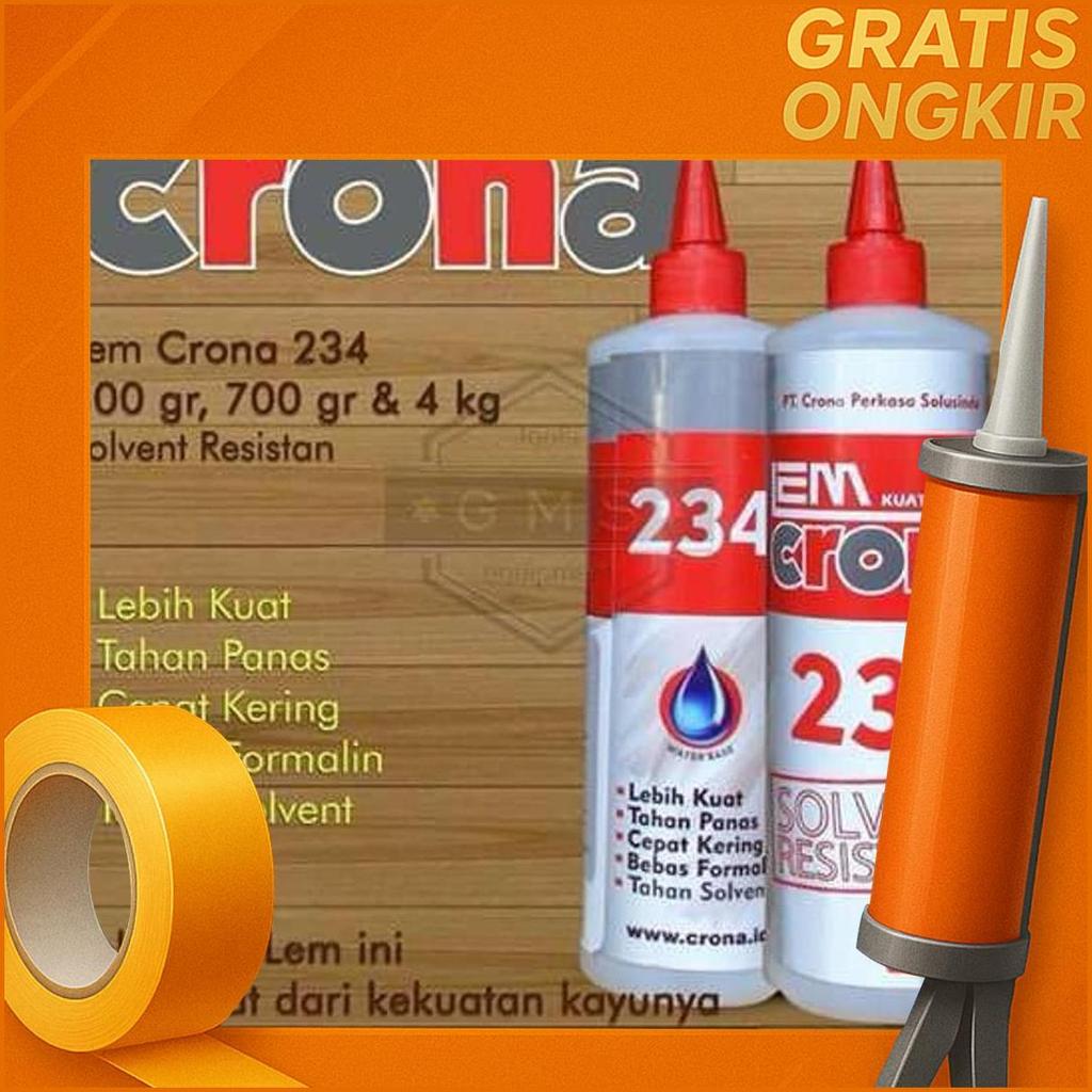 Lem Crona 234 Untuk Lem Kayu