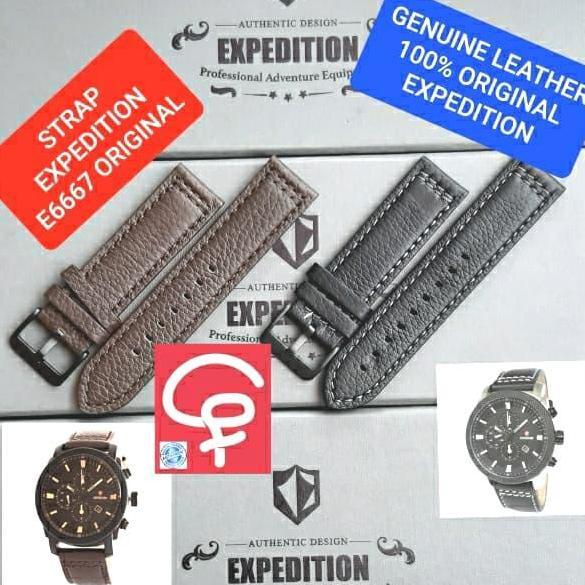 TALI EXPEDITION ORIGINAL E6318 E6666 E6667 E6768 100% ASLI JAM KULIT