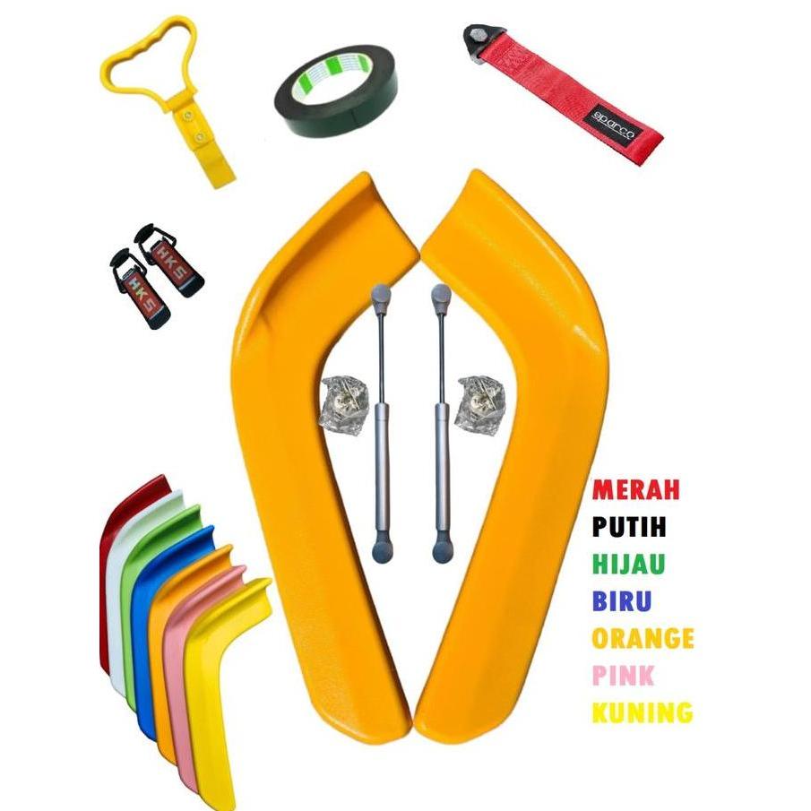 NORTON Winglet Lips Bumper Depan Warna Winglet Mobil Depan Universal Warna Pa