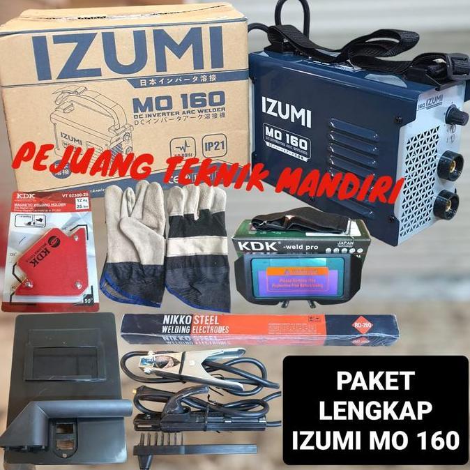 JUHNDE MESIN LAS IZUMI MO 160 / TRAFO LAS INVERTER IZUMI MMA 160 / IZUMI 160