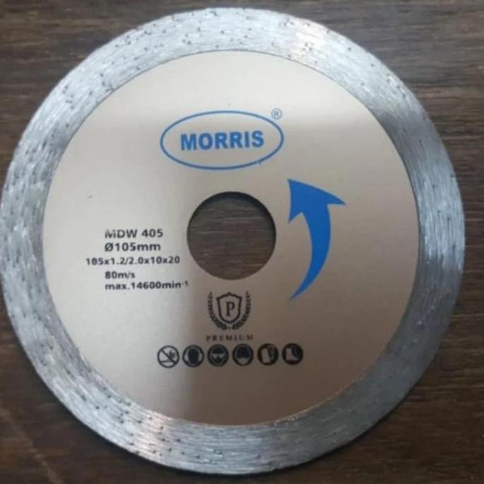 AONI Diamond Wheel  4 Inch Basah / Cutting Diamond Blade MDW 405 Wet Morris