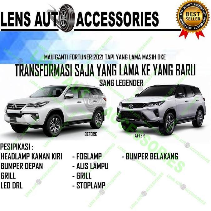 DAIKAKU BODYKIT FORTUNER VRZ UPGRADE TO LEGENDER