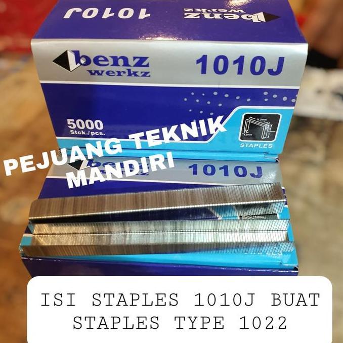 EXAMINER ISI MESIN STAPLES 1010 J / PAKU STAPLES U TYPE 1010J / ISI STAPLES U