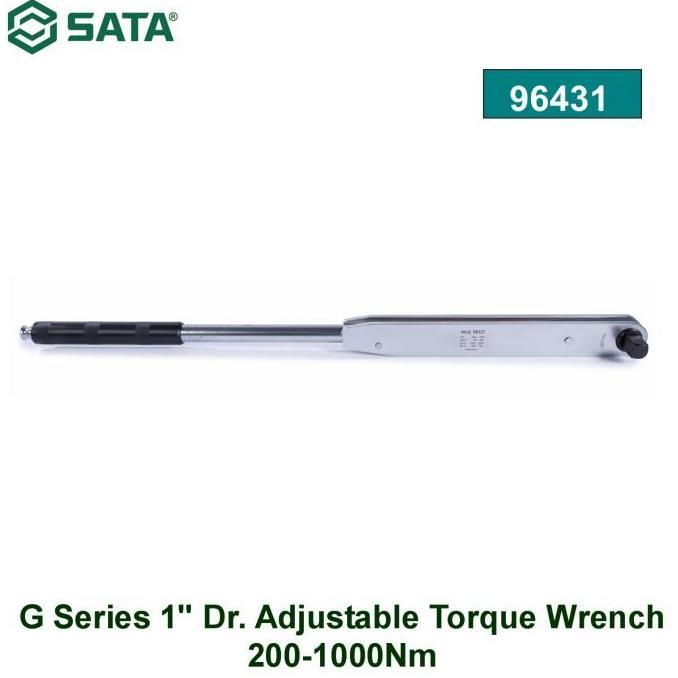 [BERGARANSI] TORSI 96431 G Series 1" Dr. Adjustable Torque Wrench 200-1000Nm SATA
