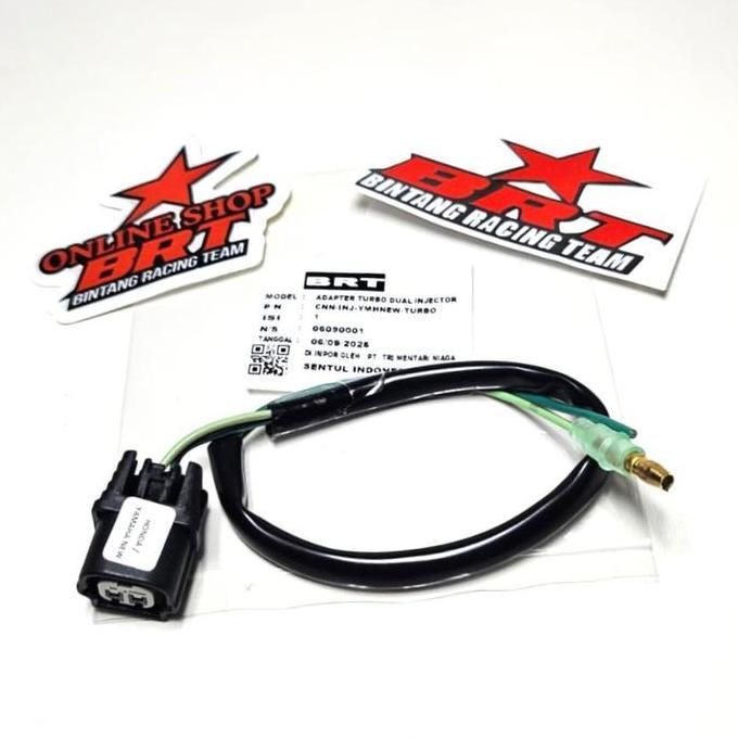 DIREWOLF KABEL Throttle Body CRF BRT Soket Adapter Adaptor Dual Double Injector Injektor TB BRT CRF 