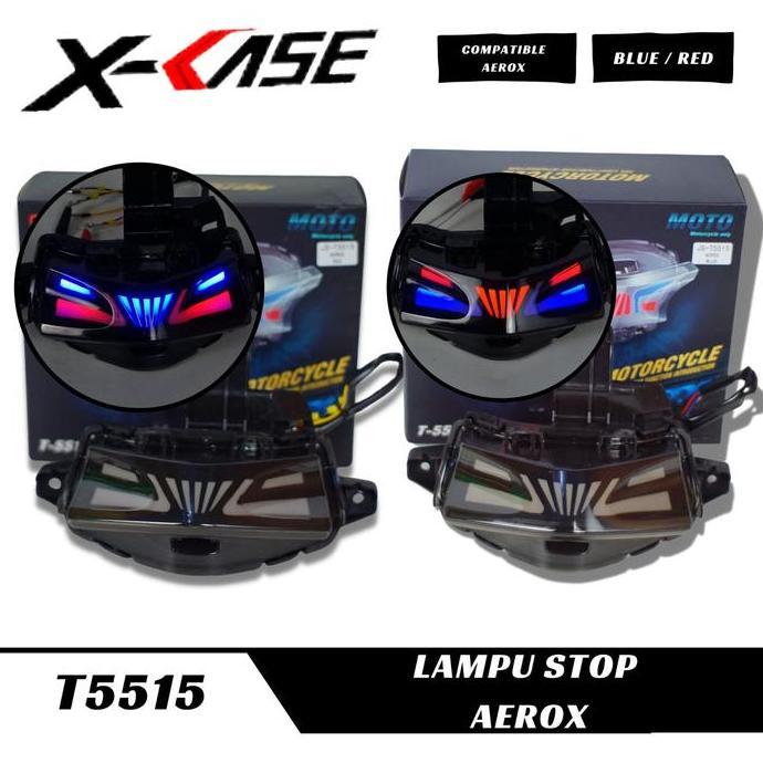 DAIKAKU LAMPU STOP AEROX OLD 155 LED 3 IN ONE LAMPU BELAKANG LED SENJA AEROX