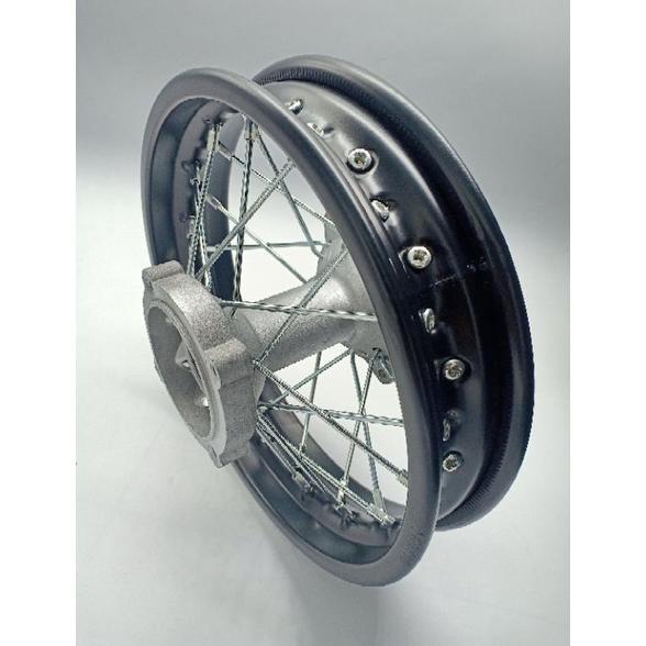 Velg Belakang Trail 4 Tak 50cc - Velg Jari Jari 4 Tak 50cc Ring 10 - Untuk Ban 3.00-10