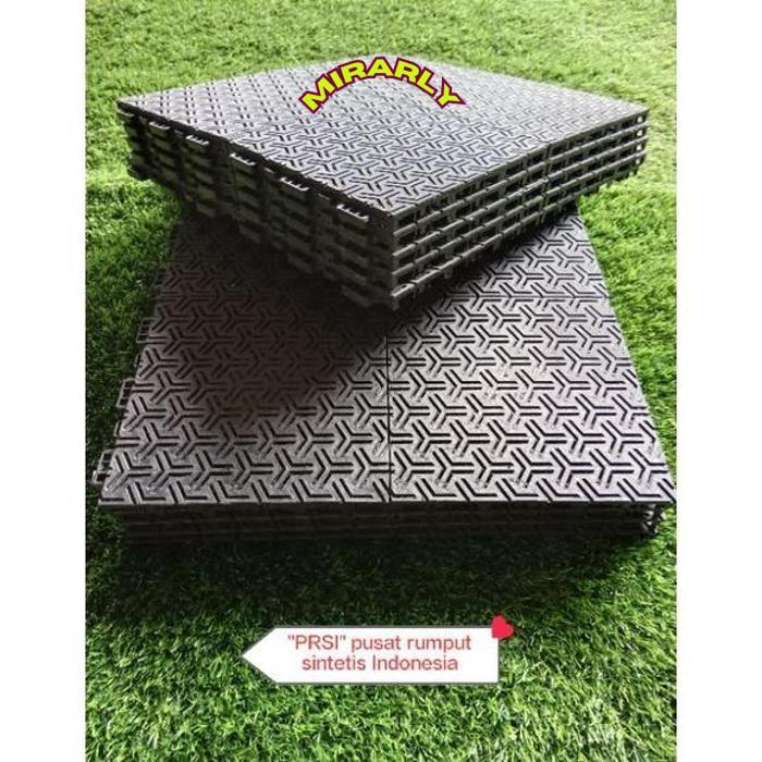 Promo Drainase sell alas rumput sintetis 1 meter x 1 meter tebal 1,5 cm Viral