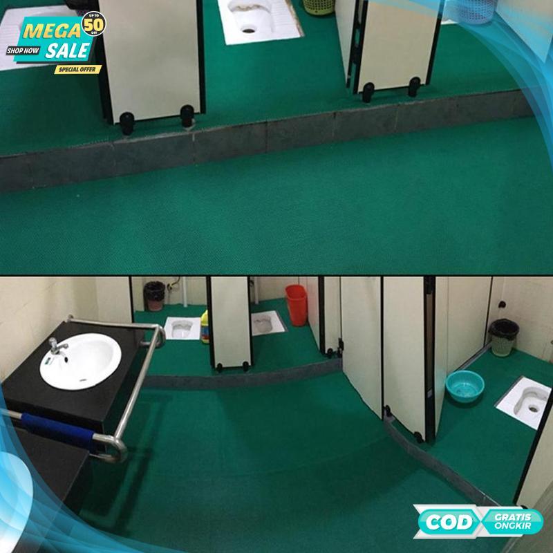 Terbaik Keset Anti Slip /Karpet pvc / Alas Kamar Mandi Anti Slip / Karpet Kamar Mandi / Keset Kamar 