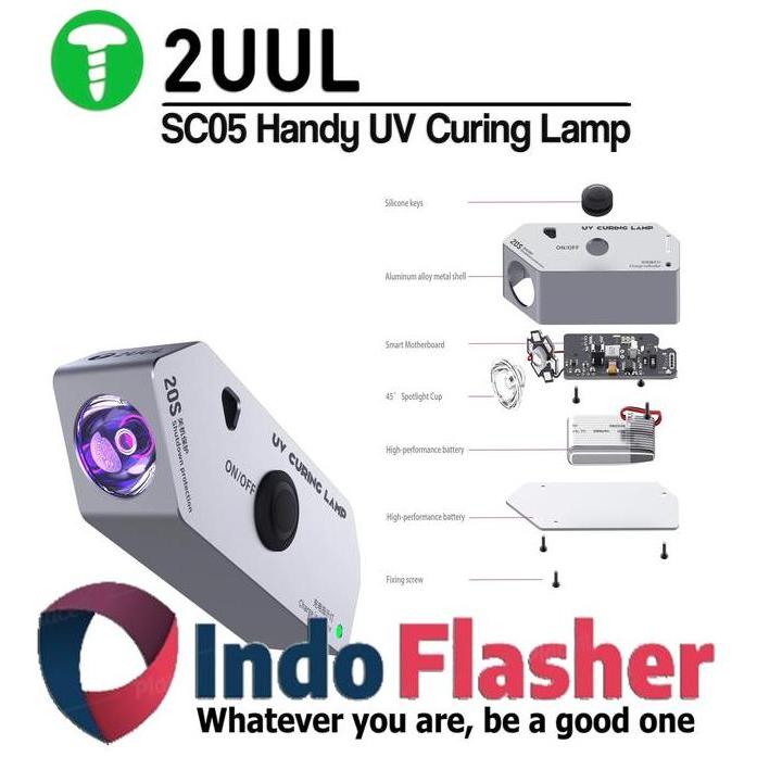 2Uul Sc05 Handy Uv Curing Lamp 2Uul Lampu Uv High Capacity