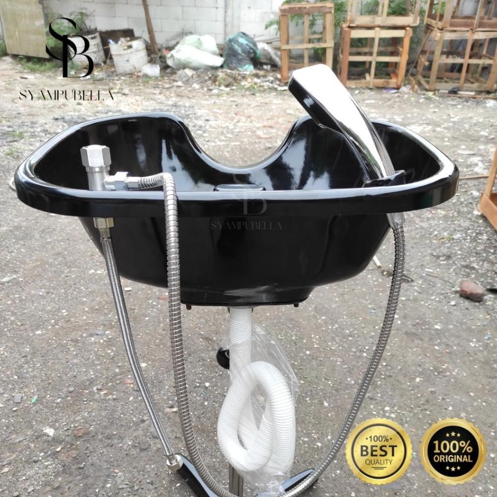 Wasbak Keramas Salon Barbershop Portable