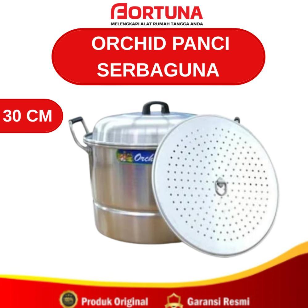 Dandang Nasi/ Langseng Nasi 30 (5 Liter Nasi) Panci Kukus Orchid 30