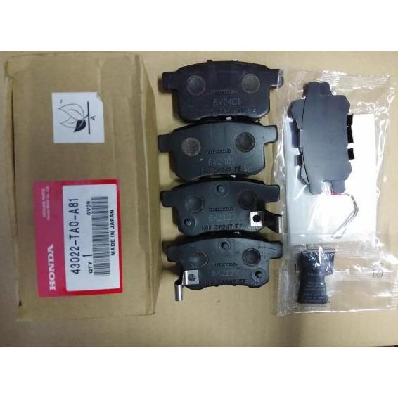 Brake Pad Belakang Honda Accord 2008 original