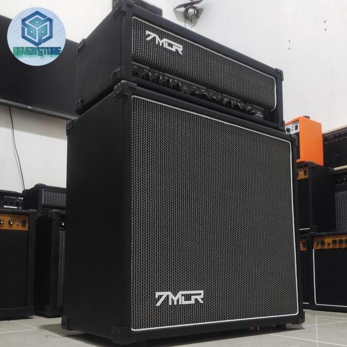 Amplifier SevenMOR 12INCH ORIGINAL ampli gitar berkualitas Hitam Gold Mixer