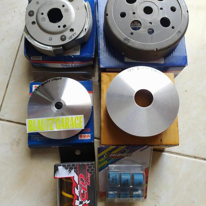 paket upgrade cvt spin 125, skywave 125, Hayate 125