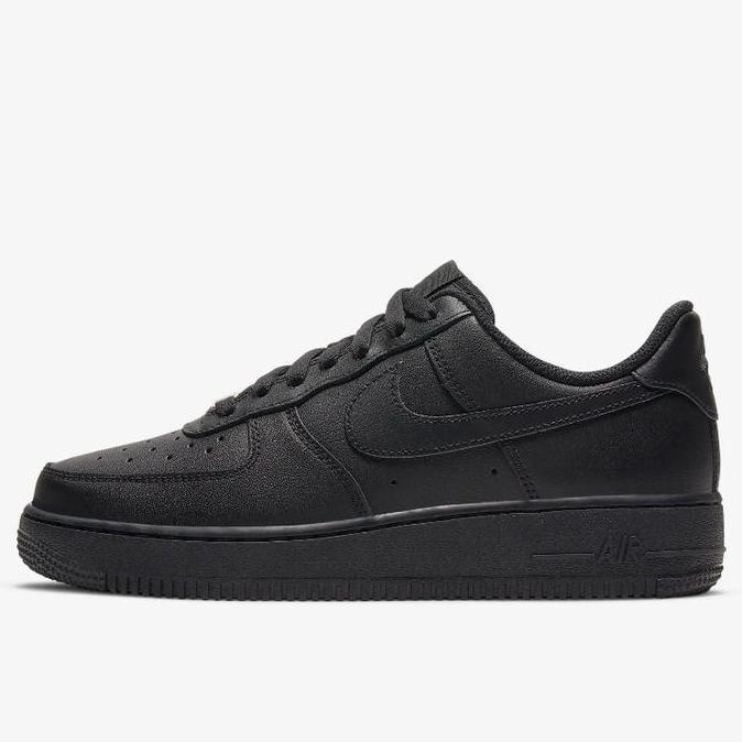 Sepatu Nke Air Force 1 Triple Black Nke Sepatu Sneakers BNIB Authentic 100% GM