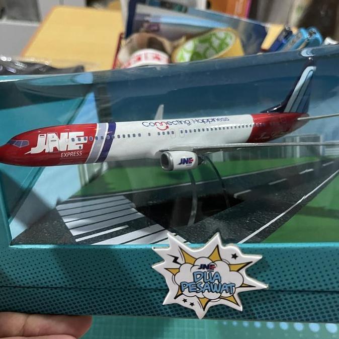 Diecast Die Cast Pesawat JNE "JNE Dua Pesawat" Exclusive Edition RARE