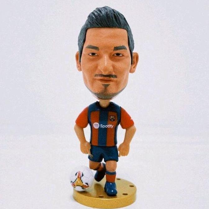 Action figure Ilkay Gundogan FC Barcelona 2023 soccerwe