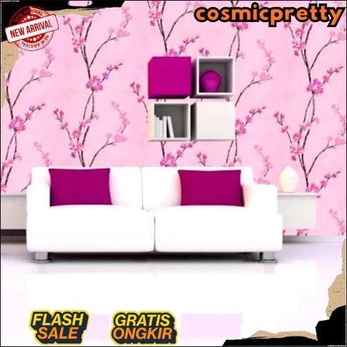 Terlaris Wallpaper Dinding Motif Kitty Frozen Emboss Gelombang Alam Walpaper Dinding Ruang Tamu Kama