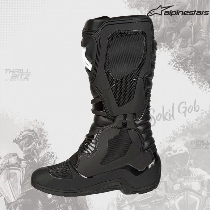 Promo Sepatu Alpinestars Tech 3 Enduro Boots - Black Diskon