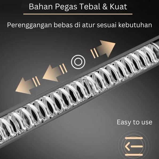 Tiang Jemuran Bahan Stainless Steel Tiang Fleksible