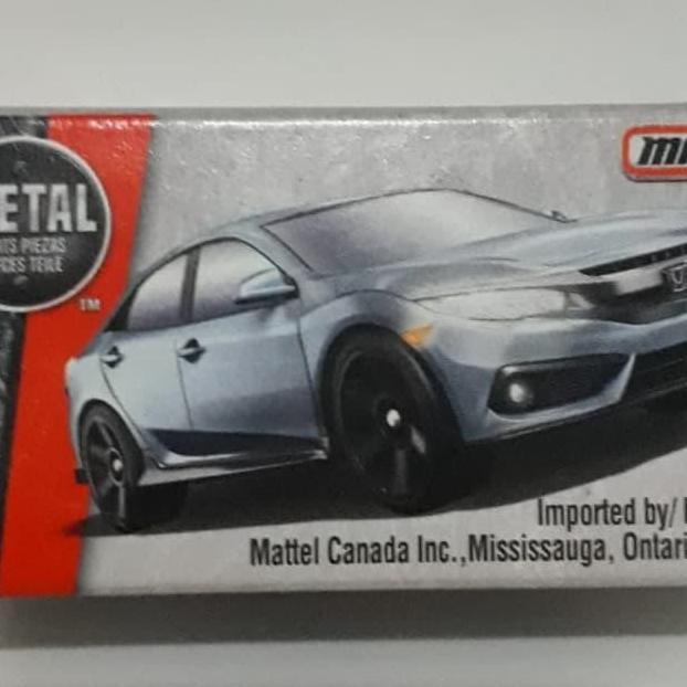Matchbox Honda Civic Hatchback (varian kotak)